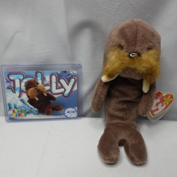 Ty Toys Vintage Ty Beanie Babies Jolly Walrus Style 482 Poshmark